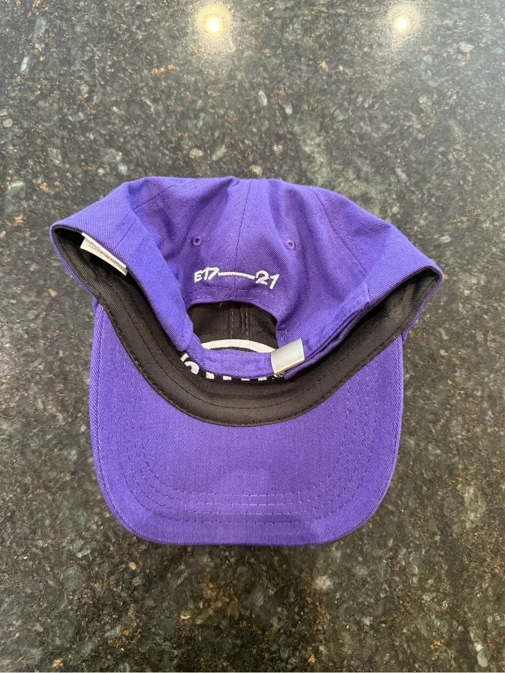 Purple Kids Baseball Cap
